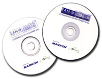 Printed CD/DVD copes